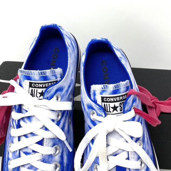 🌸Spring Sale🌸 Converse ChuckTaylor AS Blue White Womens Size 8 Sneaker 167931F - Picture 4 of 9